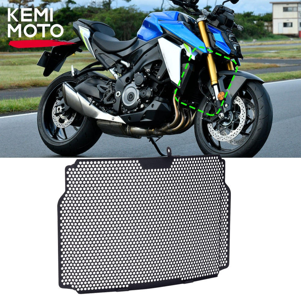 Para SUZUKI GSX S1000 2022 2023, cubierta protectora para parrilla de radiador, piezas protectoras para parrilla, molduras, accesorios para motocicleta 