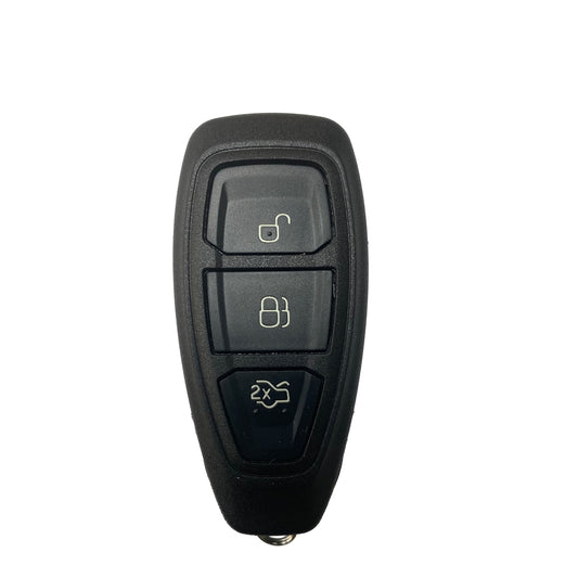 Carcasa de llave a distancia de coche Okey, 3 botones para Ford Focus c-max, Mondeo, Kuga, Fiesta, b-max, reemplazo de carcasa sin llave de titanio ganador 