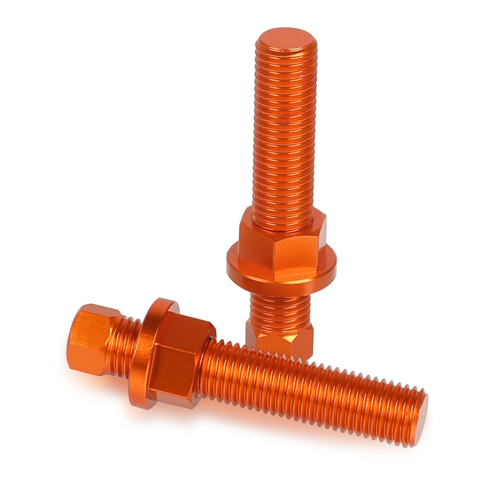 Perno de ajuste de cadena de motocicleta, 10MM, para KTM SX SXF EXCF 125-1190