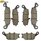 Motorcycle front-rear brake pads for Suzuki GSF650 GSR750 SV400-650 DL650-1000