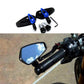 Espejo retrovisor de moto para Yamaha Kawasaki KTM Ducati BMW Agusta 22 mm