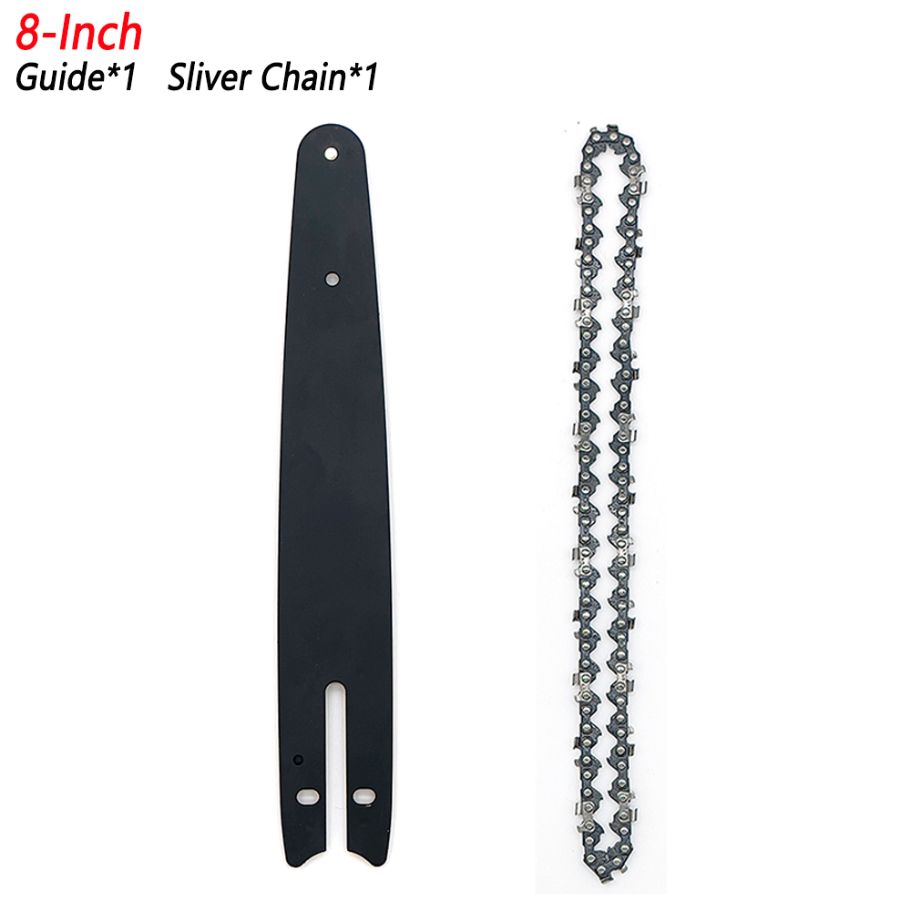 Chainsaw Chains 4 6 8 In for Battery Chainsaw 4 6 8 Inch Guide Bars