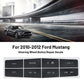 1x pegatinas de reparación de botón de Control de interruptor de volante de coche pegatinas para Ford para Mustang 2010 2011 2012 pegatinas de coche