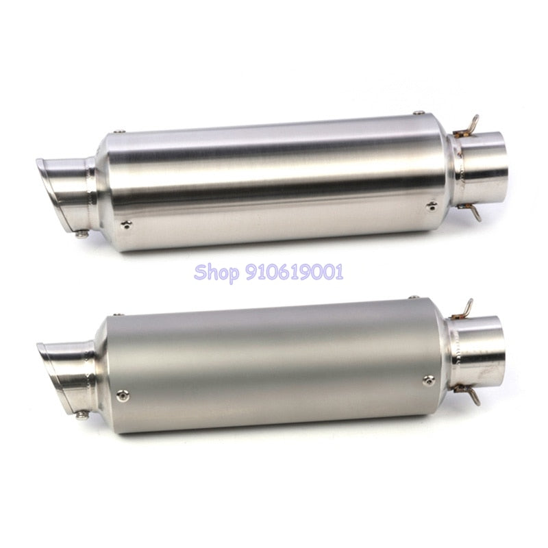 Motorcycle exhaust muffler LeoVince laser making L-R for 51 mm pipes