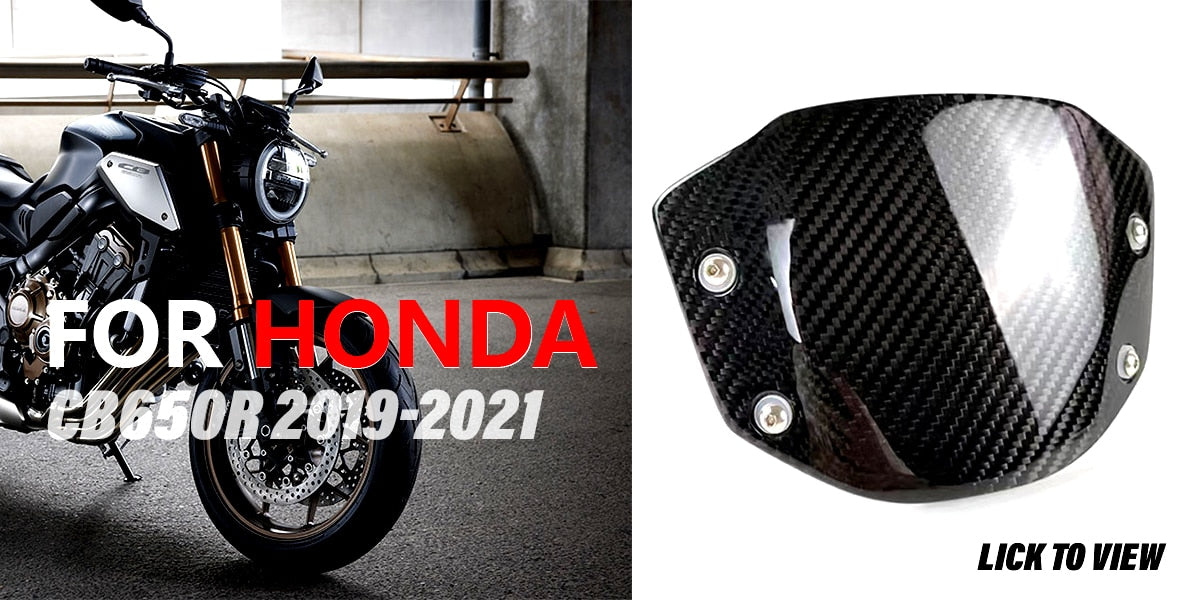 Déflecteur de pare-brise de moto pour Honda CB650R 2019 2020 2021 CB 650R CB 650 R