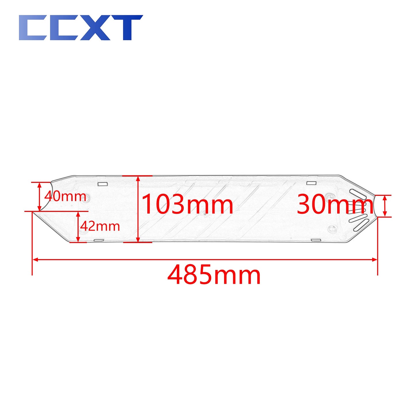 Motorcycle exhaust heat shield for KTM XC XCW EXC TE 250 300 TPI 2020 - 23