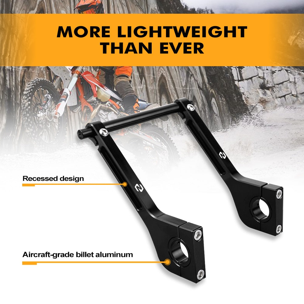 Motorcycle roadbook stand for KTM 690 Enduro R Husqvarna 701 Supermoto 22-28 mm