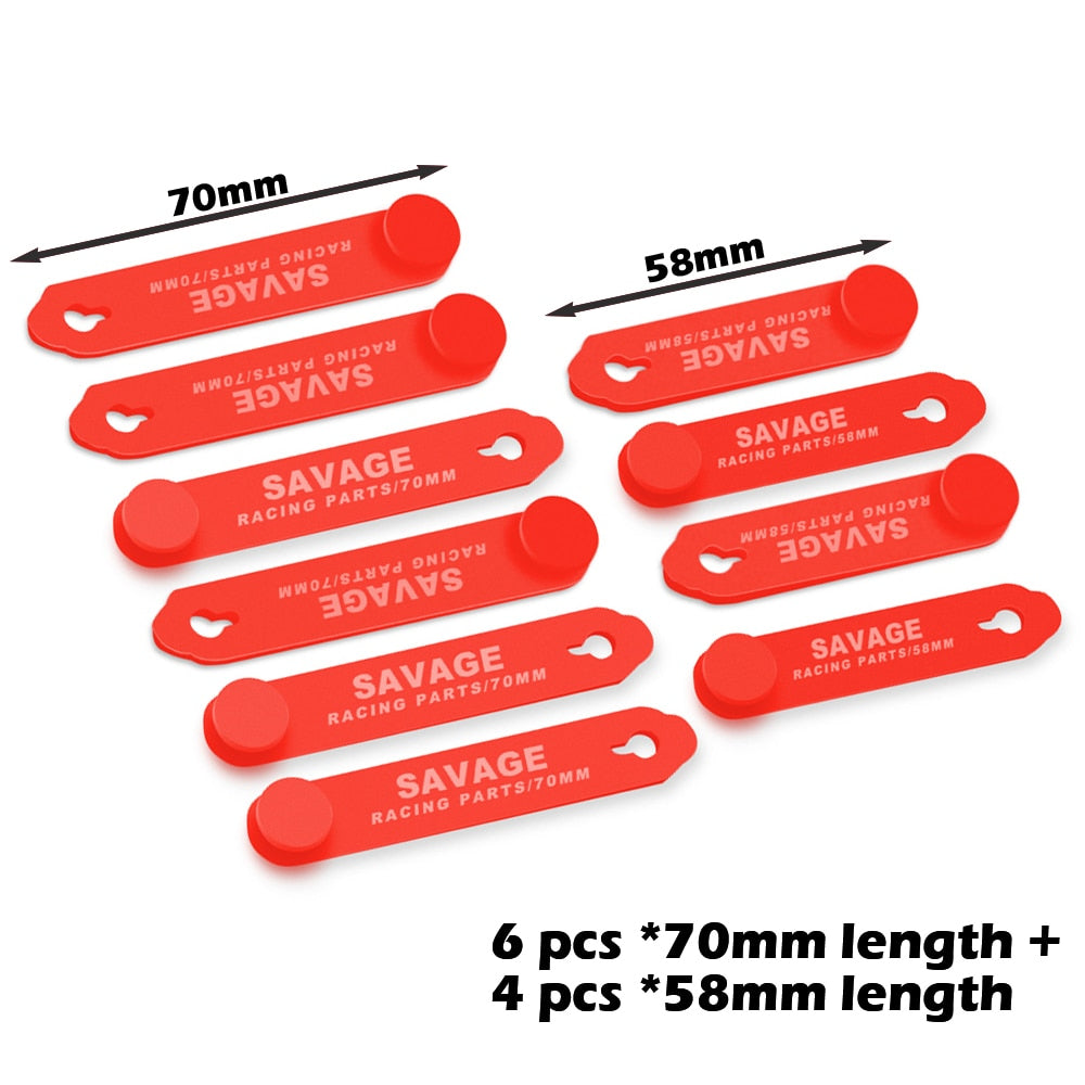 Sangle de tension universelle pour moto, fixation pour tuyaux, tubes, câbles, fils