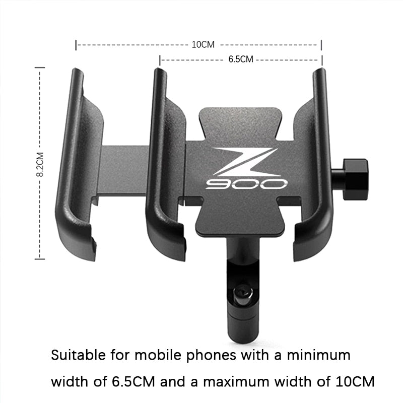 Motorcycle handlebar phone holder for Kawasaki Z900 Z900 2017- 2023