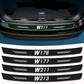 Cubierta adhesiva para coche, antiarañazos, para Mercedes AMG W176-177-211-214-218, paquete de 4