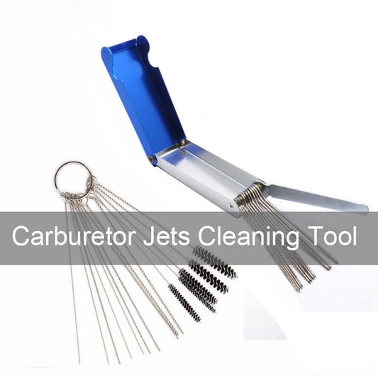 Carburetor jet cleaning tool set and needles brush set for Motorcycle carburetor injector jet cleaning - FMF replacement parts