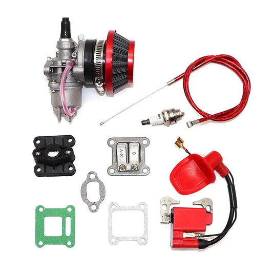 Carburetor with air filter for 2-stroke engines motorcycles Bike 47cc 49cc engine for Mini Quad ATV Dirt Bike Mini Moto Go Kart Buggy - FMF replacement parts