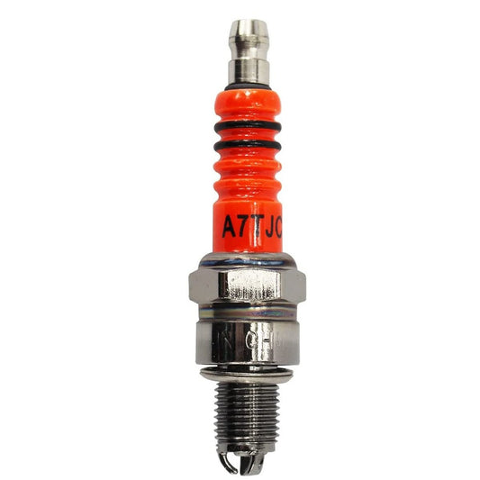D8TJC Spark Plug for Motorcycle and A7TJC Spark plug Multi-angle ignition Red Head for CG 125cc 150cc 200cc 250cc Platinum Nozzles Spark Accessories - FMF replacement parts