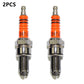 D8TJC Spark Plug for Motorcycle and A7TJC Spark plug Multi-angle ignition Red Head for CG 125cc 150cc 200cc 250cc Platinum Nozzles Spark Accessories - FMF replacement parts