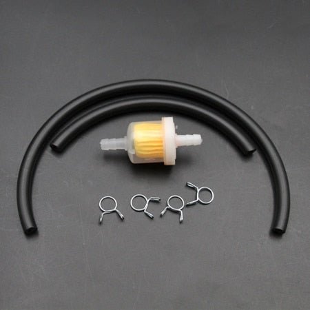 Fuel Filter & Pipe Hose & 4 Clips For Dirt Pit Quad Bike - FMF replacement parts