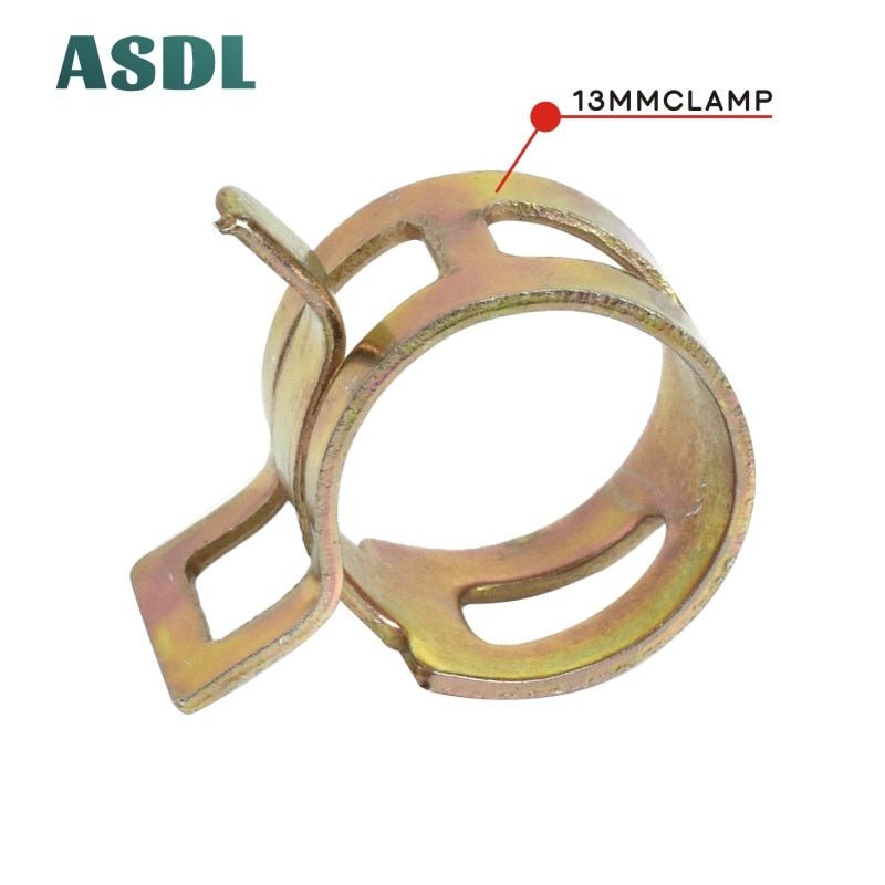 Spring Band 6-13mm for Type Vacuum Fuel Hose Silicone Tube Clamp Clip - FMF replacement parts